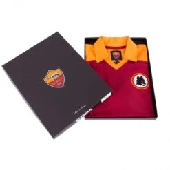 Heimtrikot AS Roma 1980 -ADIDAS Verkäufe 707 image5 as roma 1980 short sleeve retro football shirt red 2696