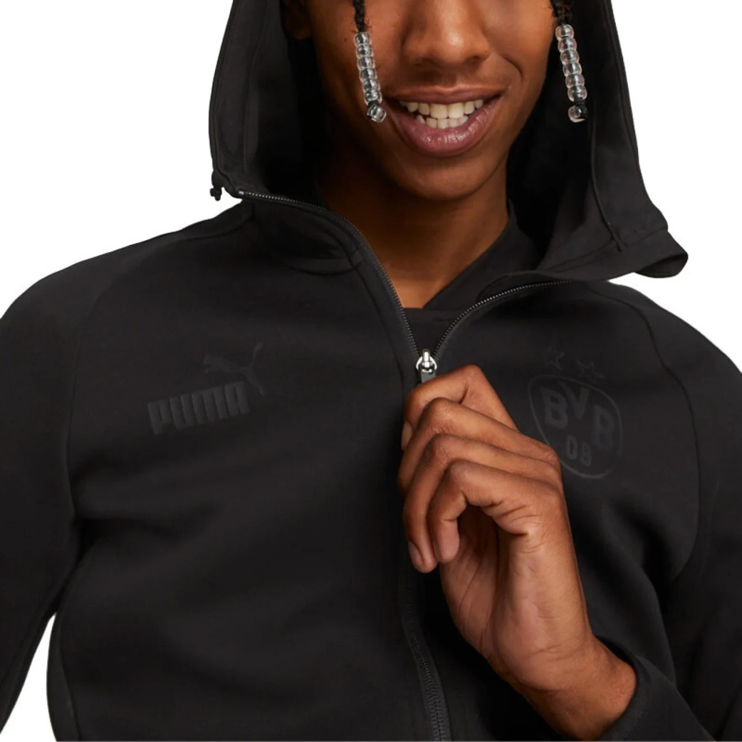 Puma Kapuzenjacke Borussia Dortmund 2022/23 7 Puma Kapuzenjacke Borussia Dortmund 2022/23 – Bild 5