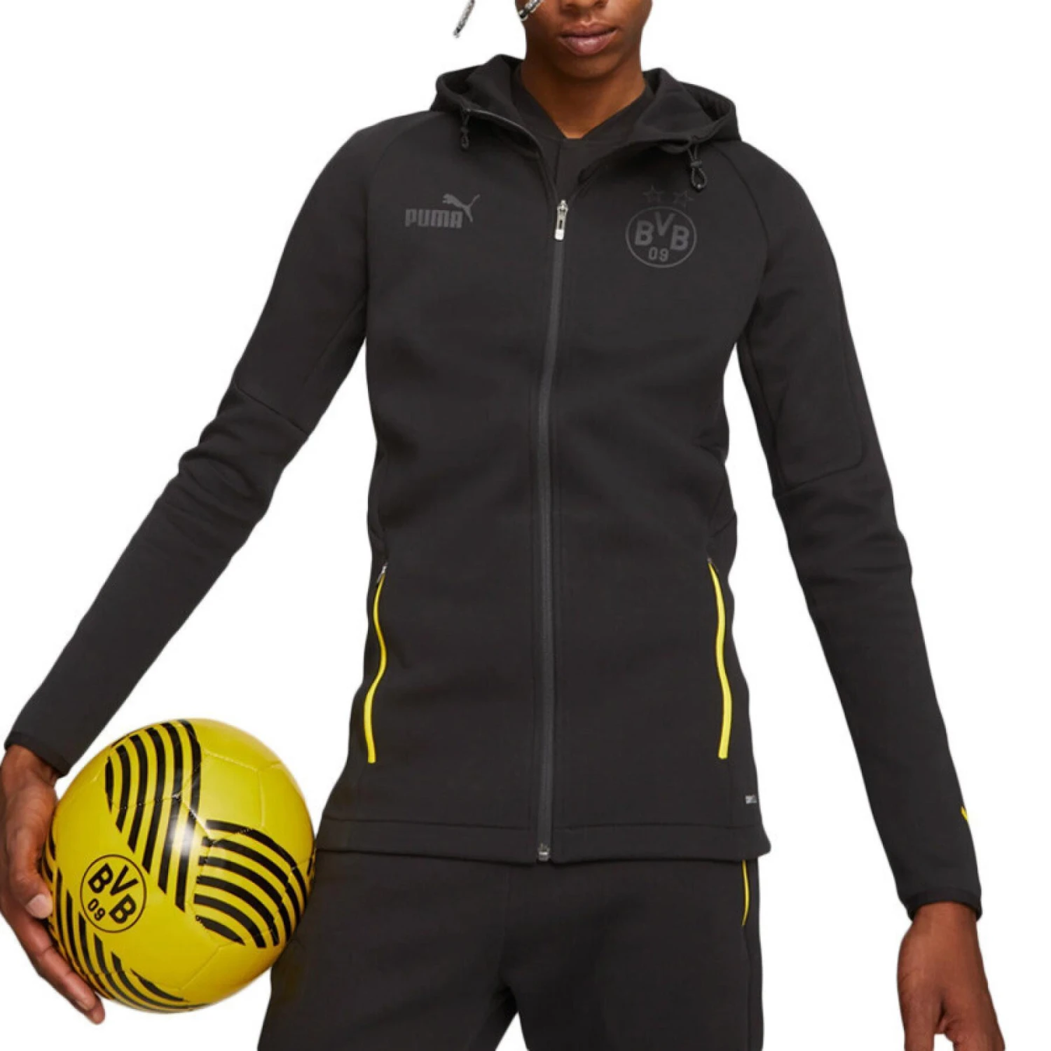 Puma Kapuzenjacke Borussia Dortmund 2022/23 8 Puma Kapuzenjacke Borussia Dortmund 2022/23 – Bild 6