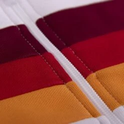 Sweatshirt Mit Reißverschluss AS Roma 1981/1982 -ADIDAS Verkäufe 886 image4 as roma 1981 82 retro football jacket white 3559