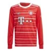 ADIDAS Heimtrikot Kinder Langarm Fc Bayern Munich 2022/23 -ADIDAS Verkäufe adidas h64103 2 apparel photography front center view white