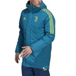 ADIDAS Parka Juventus Turin Condivo Stadium 2022/23 -ADIDAS Verkäufe adidas ha2618 4 apparel on model front view white