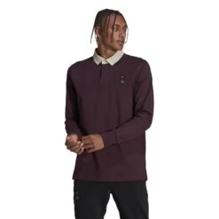 ADIDAS Langärmeliges Polo-Shirt Deutschland Lifestyler 2022/23 -ADIDAS Verkäufe adidas hc1274 3 apparel on model standard view white