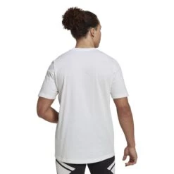 ADIDAS Grafisches T-Shirt Deutschland DNA 2022/23 -ADIDAS Verkäufe adidas hc1275 5 apparel on model back view white