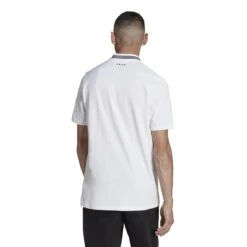 ADIDAS Polo-Shirt Deutschland DNA 2022/23 -ADIDAS Verkäufe adidas hc1276 5 apparel on model back view white