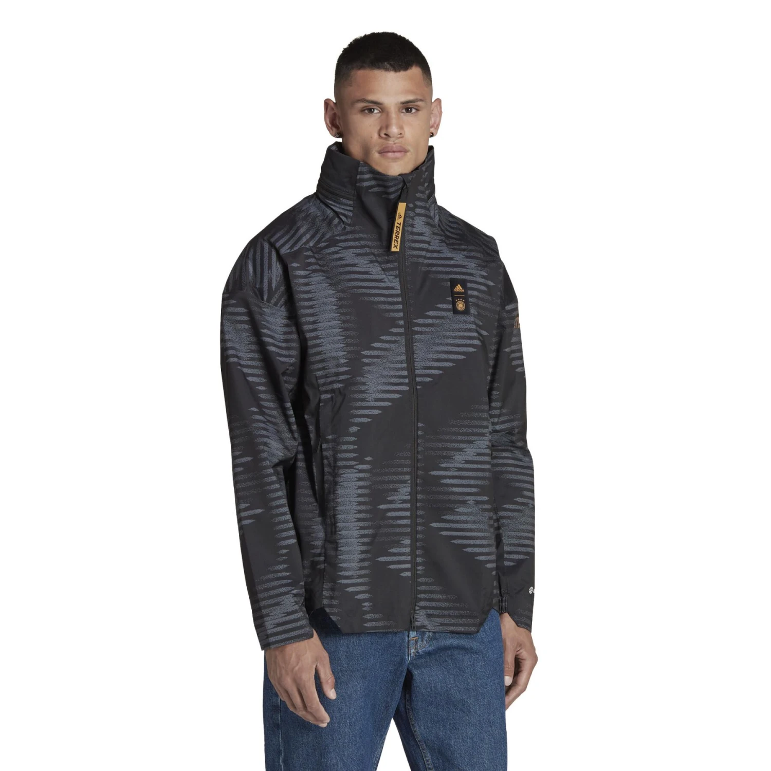 ADIDAS Wasserdichte Jacke Deutschland Lifestyler Myshelter 2022/23 5 ADIDAS Wasserdichte Jacke Deutschland Lifestyler Myshelter 2022/23 – Bild 3