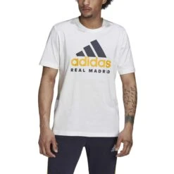 ADIDAS T-Shirt Real Madrid 2022/23 DNA -ADIDAS Verkäufe adidas hd1330 4 apparel on model front view white