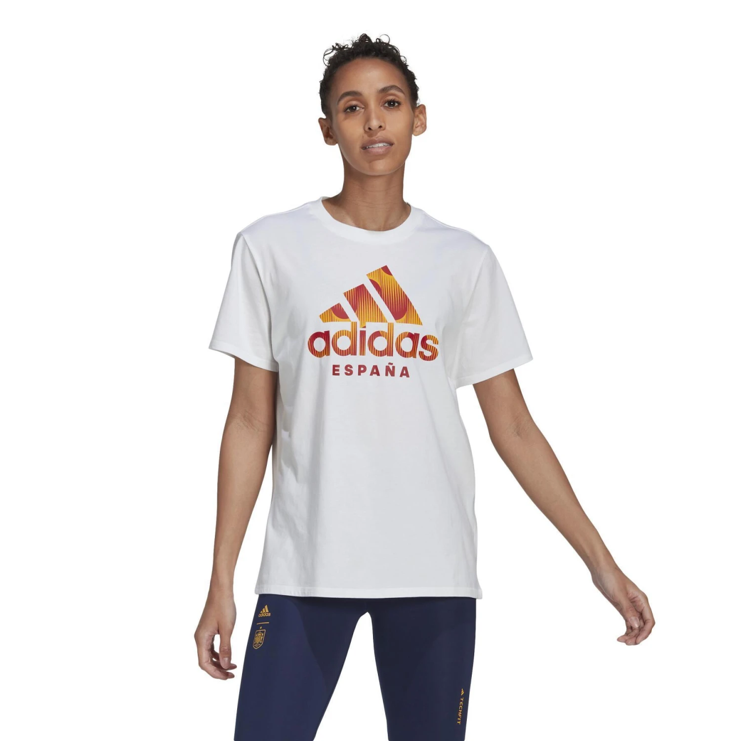 ADIDAS T-Shirt Frau Espagne 2022/23 5 ADIDAS T-Shirt Frau Espagne 2022/23 – Bild 3