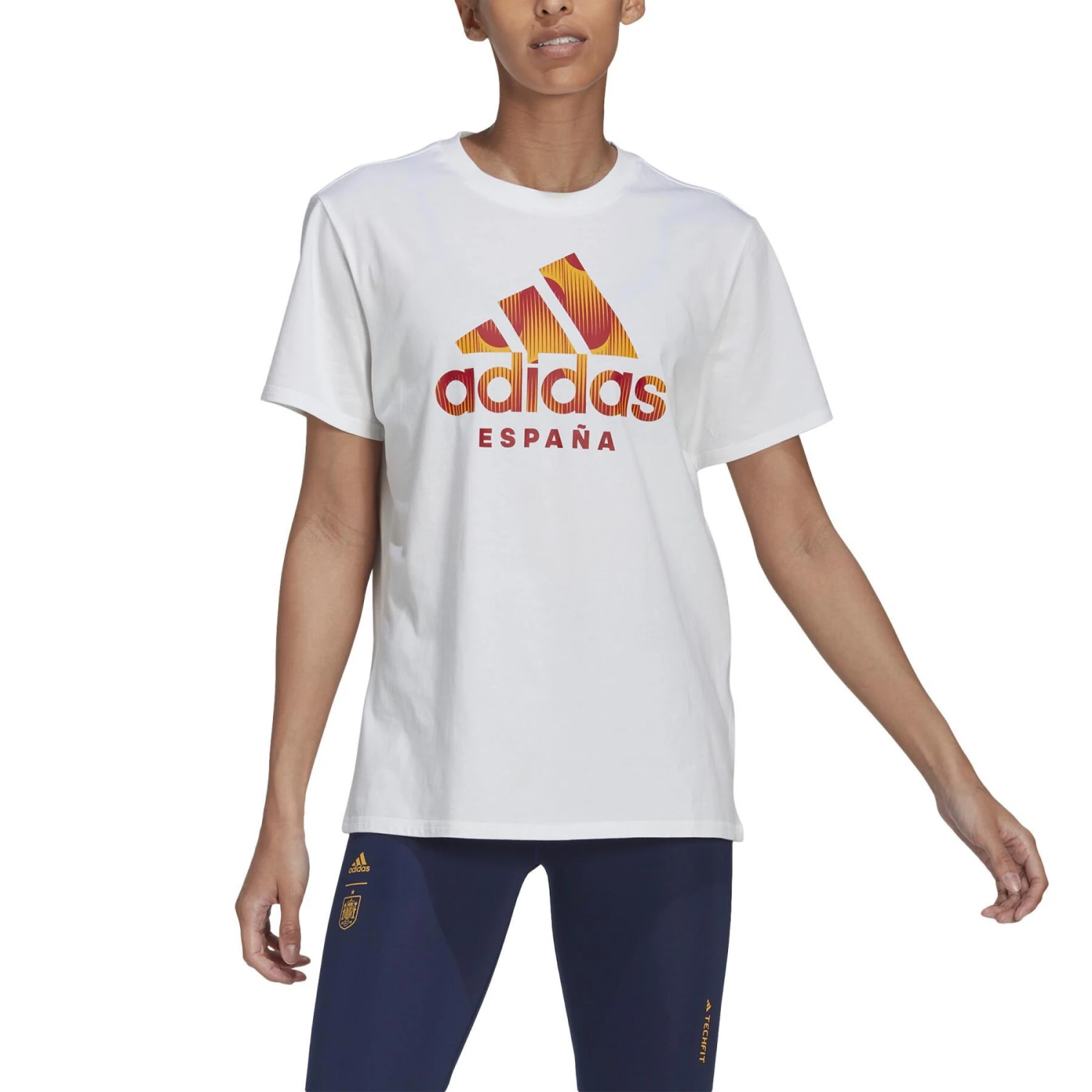 ADIDAS T-Shirt Frau Espagne 2022/23 6 ADIDAS T-Shirt Frau Espagne 2022/23 – Bild 4