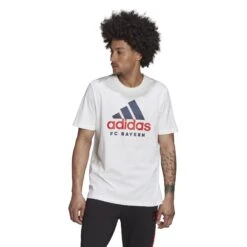 ADIDAS T-Shirt Bayern Munich FC Bayern 2022/23 -ADIDAS Verkäufe adidas hf1363 3 apparel on model standard view white