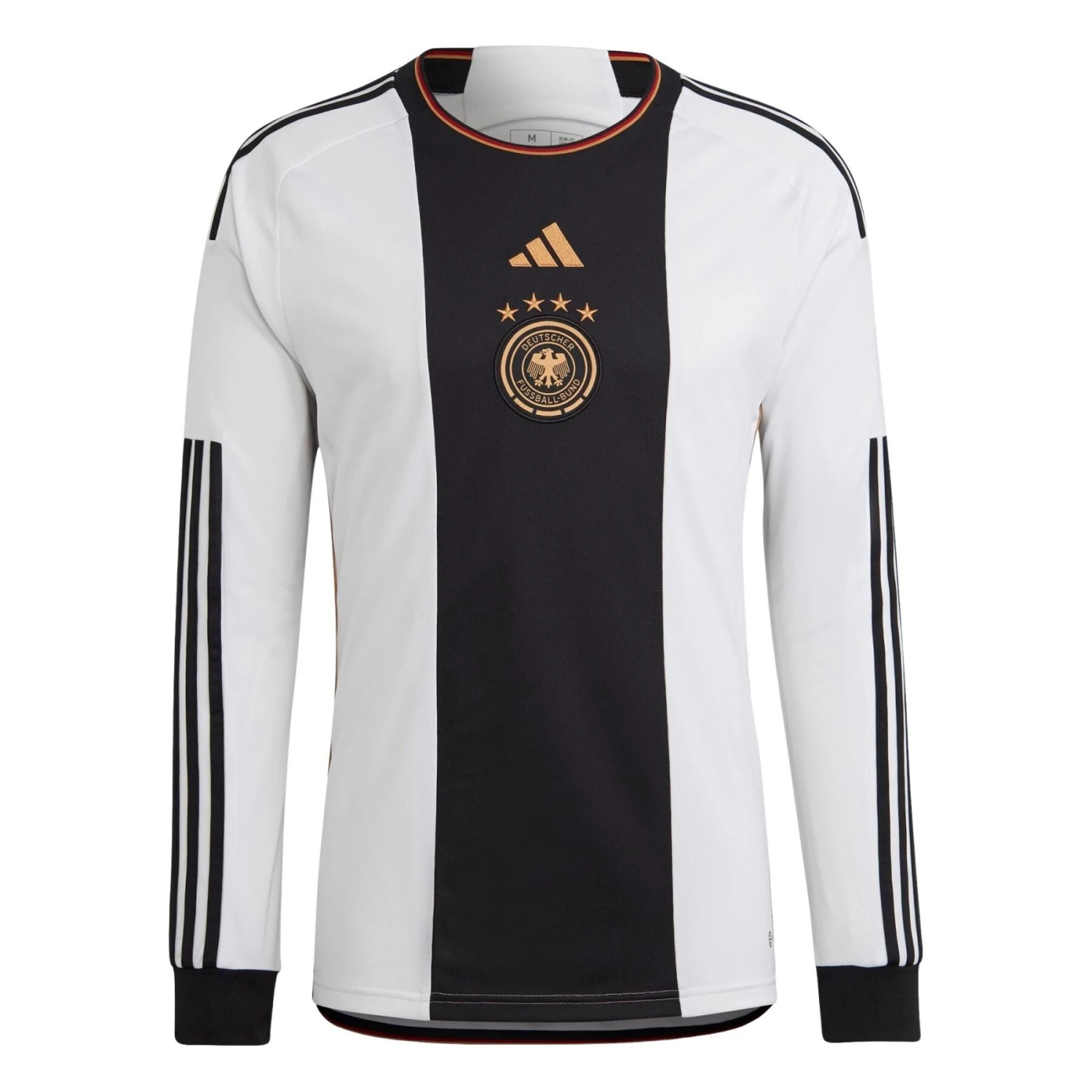 ADIDAS Langarm Heimtrikot Weltmeisterschaft 2022 Allemagne 3 ADIDAS Langarm Heimtrikot Weltmeisterschaft 2022 Allemagne