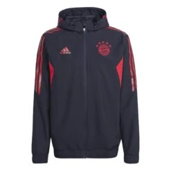 ADIDAS Ganzjahres-Trainingsjacke Bayern Munich Condivo 2022/23 11 ADIDAS Ganzjahres-Trainingsjacke Bayern Munich Condivo 2022/23 -ADIDAS Verkäufe adidas hi3468 1 apparel photography front view white