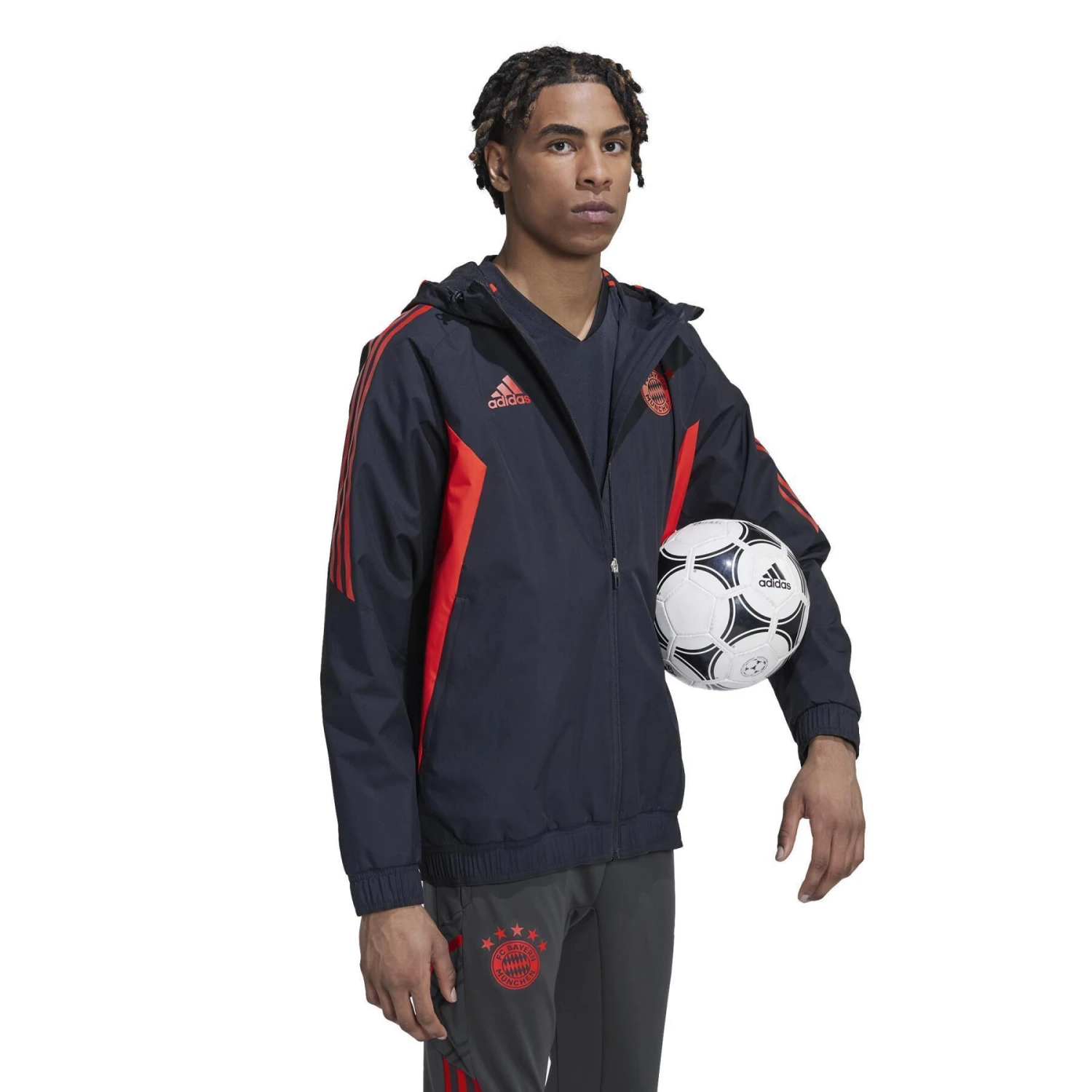 ADIDAS Ganzjahres-Trainingsjacke Bayern Munich Condivo 2022/23 4 ADIDAS Ganzjahres-Trainingsjacke Bayern Munich Condivo 2022/23 – Bild 2