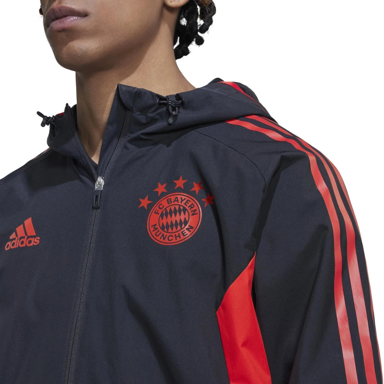 ADIDAS Ganzjahres-Trainingsjacke Bayern Munich Condivo 2022/23 8 ADIDAS Ganzjahres-Trainingsjacke Bayern Munich Condivo 2022/23 – Bild 6