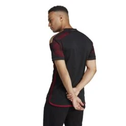 ADIDAS Auswärtstrikot Weltmeisterschaft 2022 Deutschland -ADIDAS Verkäufe adidas hj9604 6 apparel on model back view white