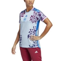 ADIDAS Auswärtstrikot Frauen Espagne Coupe Du Monde Féminine 2022/23 -ADIDAS Verkäufe adidas ht4314 5 apparel on model front view white