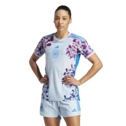 ADIDAS Authentisches Auswärtstrikot Frau Espagne Coupe Du Monde Féminine 2023 -ADIDAS Verkäufe adidas ht4315 4 apparel on model standard view white