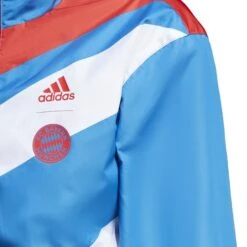 ADIDAS Trainingsjacke Frau Bayern Munich Anthem -ADIDAS Verkäufe adidas ht8836 10 apparel on model detail view 3 white