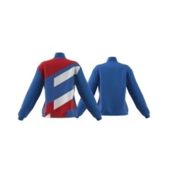 ADIDAS Trainingsjacke Frau Bayern Munich Anthem -ADIDAS Verkäufe adidas ht8836 11 apparel zip turntable 3d 5 white