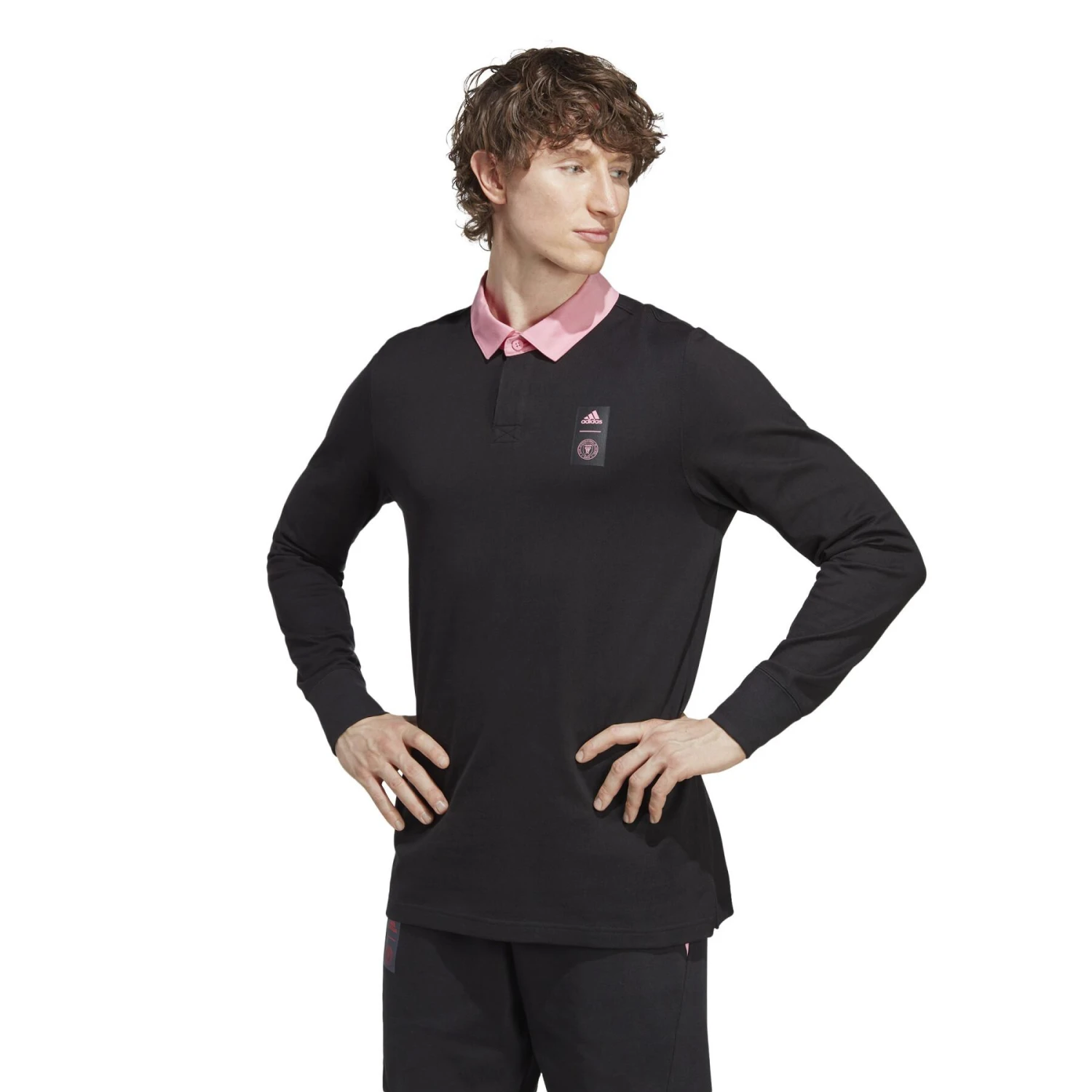 ADIDAS Langärmeliges Polo-Shirt Inter Miami FC 2023 5 ADIDAS Langärmeliges Polo-Shirt Inter Miami FC 2023 – Bild 3