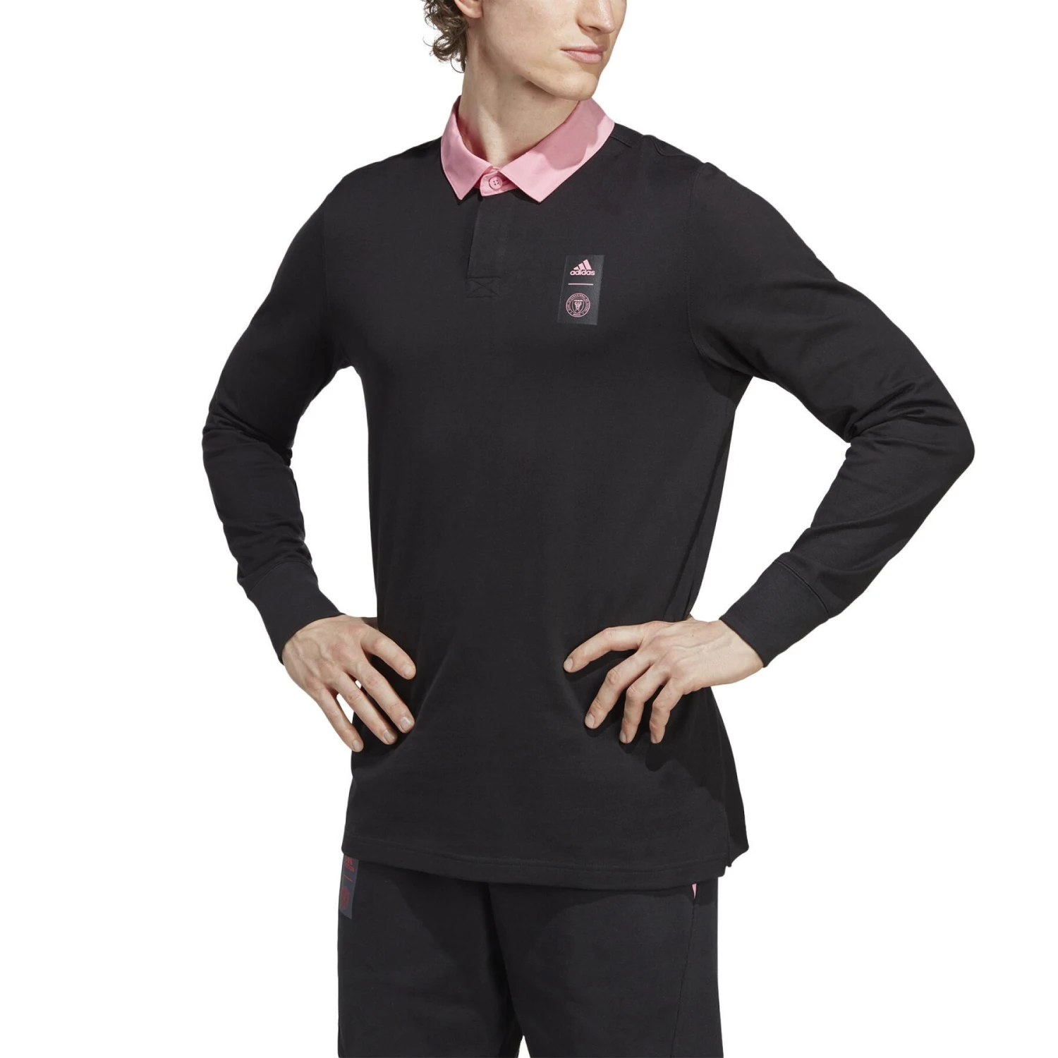 ADIDAS Langärmeliges Polo-Shirt Inter Miami FC 2023 6 ADIDAS Langärmeliges Polo-Shirt Inter Miami FC 2023 – Bild 4