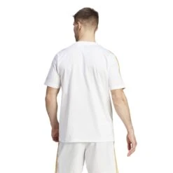 ADIDAS T-Shirt Real Madrid 3-Stripe 2023/24 -ADIDAS Verkäufe adidas hy0605 5 apparel on model back view white nw