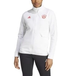 ADIDAS Trainingsjacke Frau Bayern München Anthem 15 ADIDAS Trainingsjacke Frau Bayern München Anthem -ADIDAS Verkäufe adidas hy3275 4 apparel on model front view white