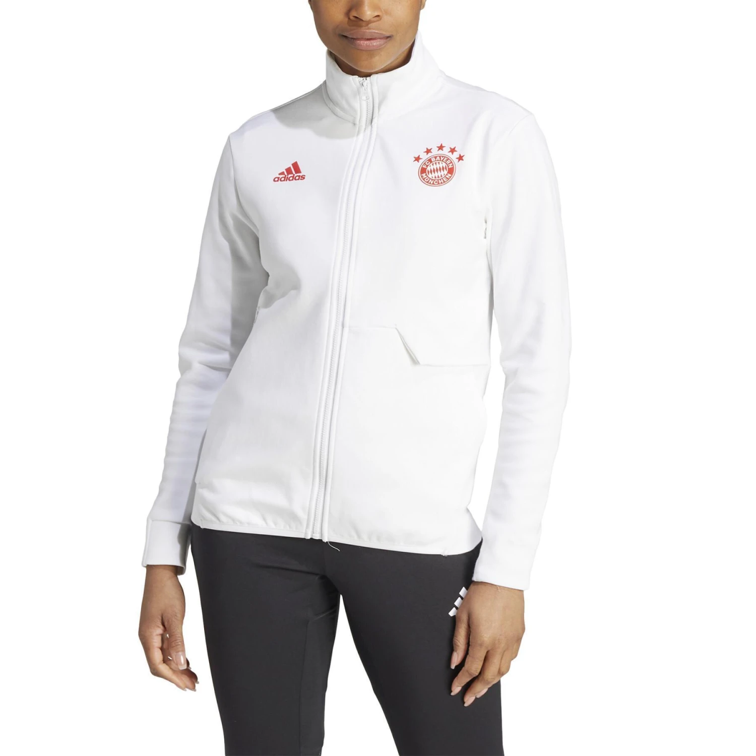 ADIDAS Trainingsjacke Frau Bayern München Anthem 6 ADIDAS Trainingsjacke Frau Bayern München Anthem – Bild 4