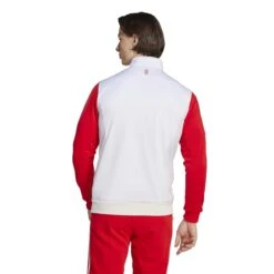 ADIDAS Trainingsjacke Bayern München DNA -ADIDAS Verkäufe adidas hy3282 5 apparel on model back view white