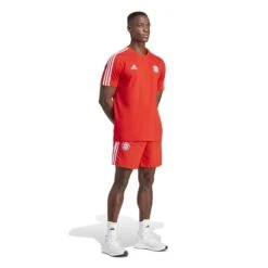 ADIDAS Short Bayern München DNA 12 ADIDAS Short Bayern München DNA -ADIDAS Verkäufe adidas hy3295 5 apparel on model walking view white