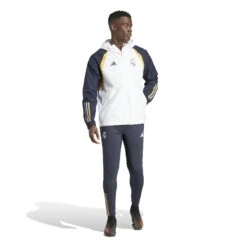 ADIDAS Wasserdichte Jacke Real Madrid 2023/24 -ADIDAS Verkäufe adidas ib0856 7 apparel on model standard outfit view white