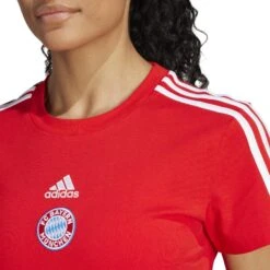 ADIDAS T-Shirt Frau Bayern München -ADIDAS Verkäufe adidas im1925 8 apparel on model detail view 1 white