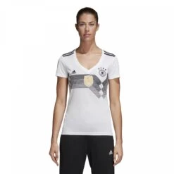 ADIDAS Damen Trikot Deutschland Domicile 2018 -ADIDAS Verkäufe bq8396 app on model standard white