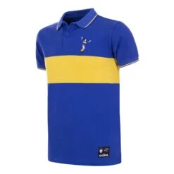 Besticktes Trikot-Poloshirt Copa Boca Juniors Maradona