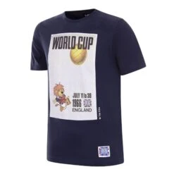 T-Shirt Copa Angleterre World Cup Poster 1966