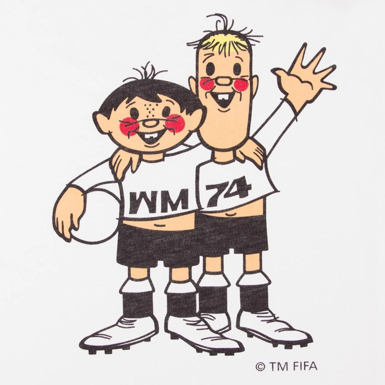T-Shirt Copa Deutschland WM Mascot 1974 4 T-Shirt Copa Deutschland WM Mascot 1974 – Bild 2