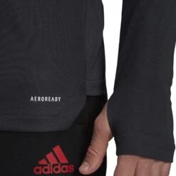 ADIDAS Fc Zip-up Trainingssweatshirt Bayern Munich Tiro -ADIDAS Verkäufe gr0664 app on model detail 2 white