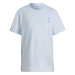 ADIDAS T-Shirt Frau Espagne Travel Euro Féminin 2022 -ADIDAS Verkäufe gt7318 2 apparel photography front20center20view white