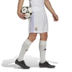 ADIDAS Heim-Shorts Real Madrid 2022/23 -ADIDAS Verkäufe h18484 5 apparel on model walking view white 3