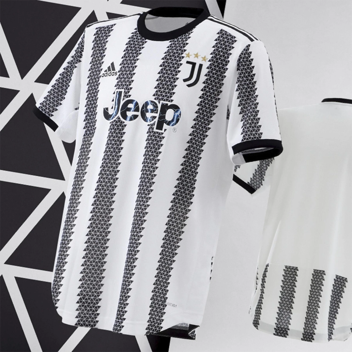ADIDAS Authentisches Heimtrikot Juventus Turin 2022/23 4 ADIDAS Authentisches Heimtrikot Juventus Turin 2022/23 – Bild 2