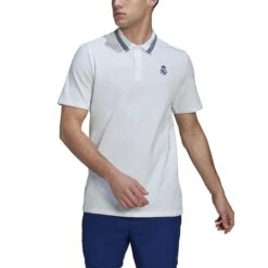 ADIDAS Polo-Shirt Real Madrid 2022/23 -ADIDAS Verkäufe h59050 4 apparel on model front view white