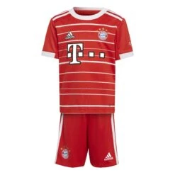 ADIDAS Heimtrikot Kind Bayern Munich 2022/23 13 ADIDAS Heimtrikot Kind Bayern Munich 2022/23 -ADIDAS Verkäufe h64102 2 apparel photography front view white