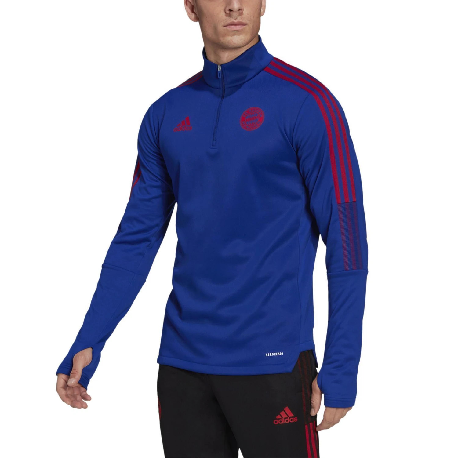 ADIDAS Fc Jacke Bayern Munich Haut Tiro Warm 2021/22 6 ADIDAS Fc Jacke Bayern Munich Haut Tiro Warm 2021/22 – Bild 4