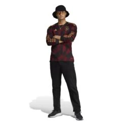 ADIDAS Auswärtstrikot Langarm Weltmeisterschaft 2022 Deutschland -ADIDAS Verkäufe hf1466 7 apparel on20model walking20view white