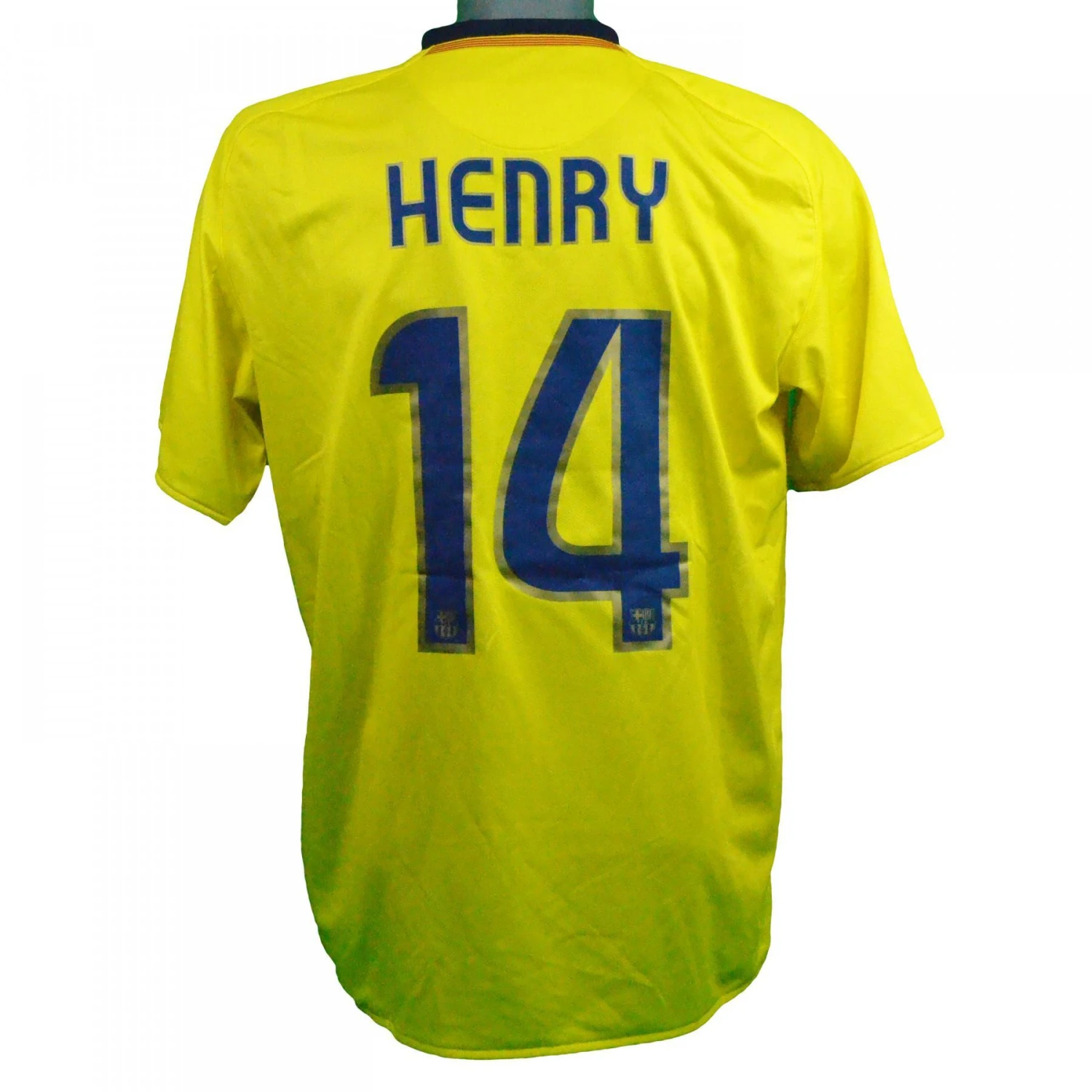 Nike Barcelona Outdoor-Trikot 2008/2009 Henry 4 Nike Barcelona Outdoor-Trikot 2008/2009 Henry – Bild 2