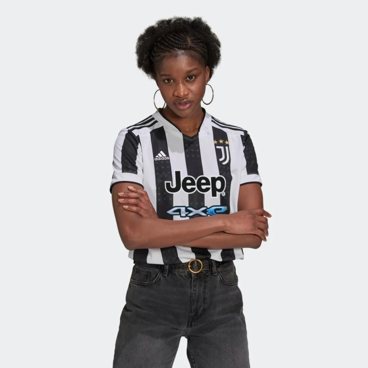ADIDAS Frauen-Heimtrikot Juventus 2021/22 3 ADIDAS Frauen-Heimtrikot Juventus 2021/22