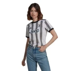 ADIDAS Heimtrikot Der Frauen Juventus Turin 2022/23 -ADIDAS Verkäufe maillot domicile juventus 22 23 blanc hb0429 21 model