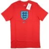 Nike T-Shirt Weltmeisterschaft 2022 Angleterre Crest -ADIDAS Verkäufe nike dh7591 600 rouge defi 1