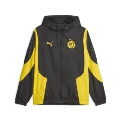 Puma Kapuzenpullover Borussia Dortmund Prematch Woven Anthem